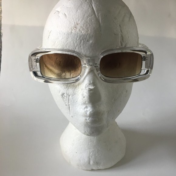 *HOST PICK* Betbe Sunglasses Clear Fashion Polarized Rectangle BE3168 Italy New - Picture 2 of 14